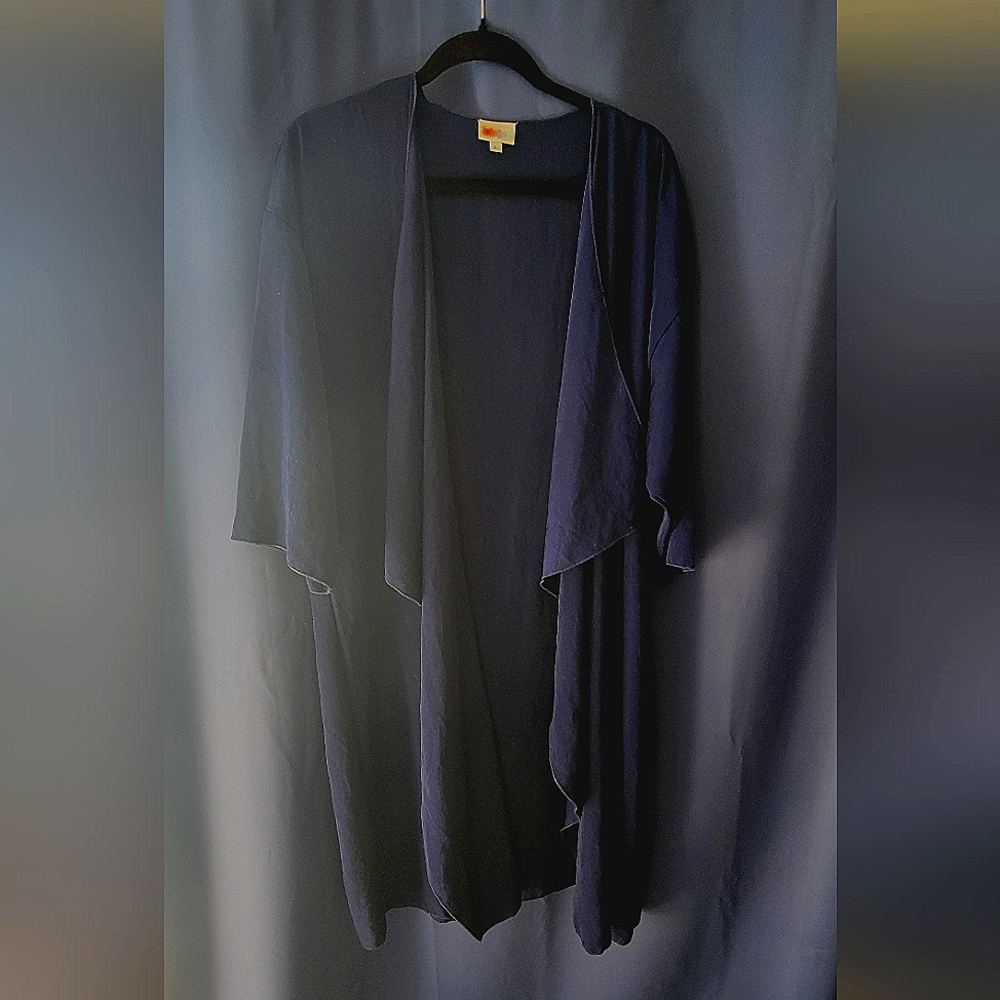LuLaRoe Navy Luxury Duster